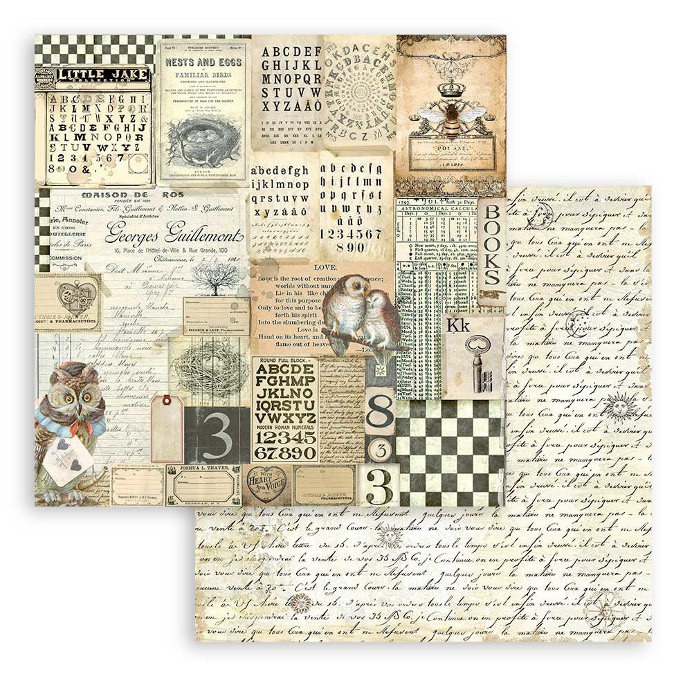 Stamperia Alchemy 8x8 Inch Paper Pack (SBBS51)