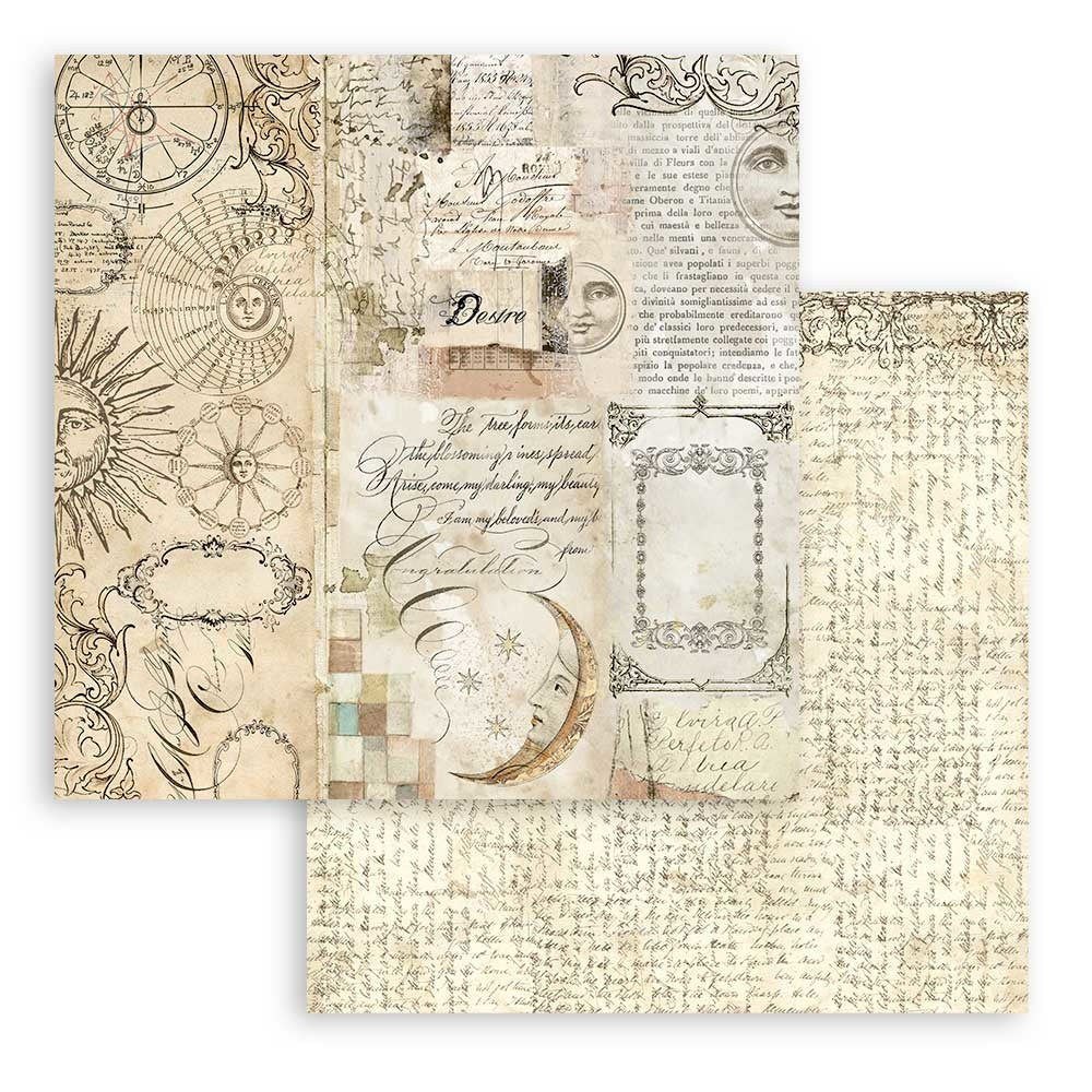 Stamperia Alchemy 8x8 Inch Paper Pack (SBBS51)