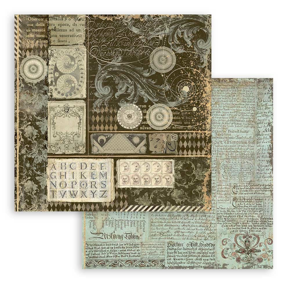 Stamperia Alchemy 8x8 Inch Paper Pack (SBBS51)