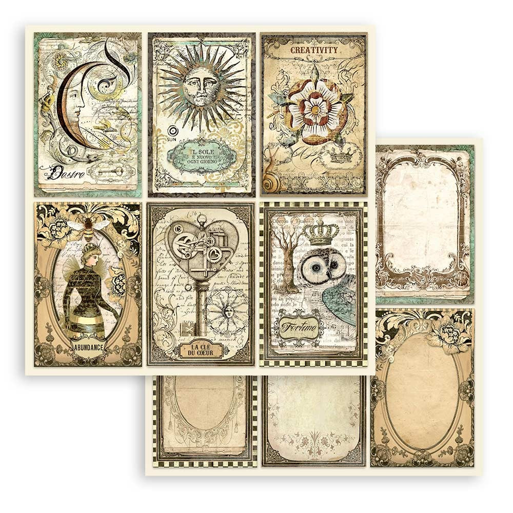 Stamperia Alchemy 8x8 Inch Paper Pack (SBBS51)