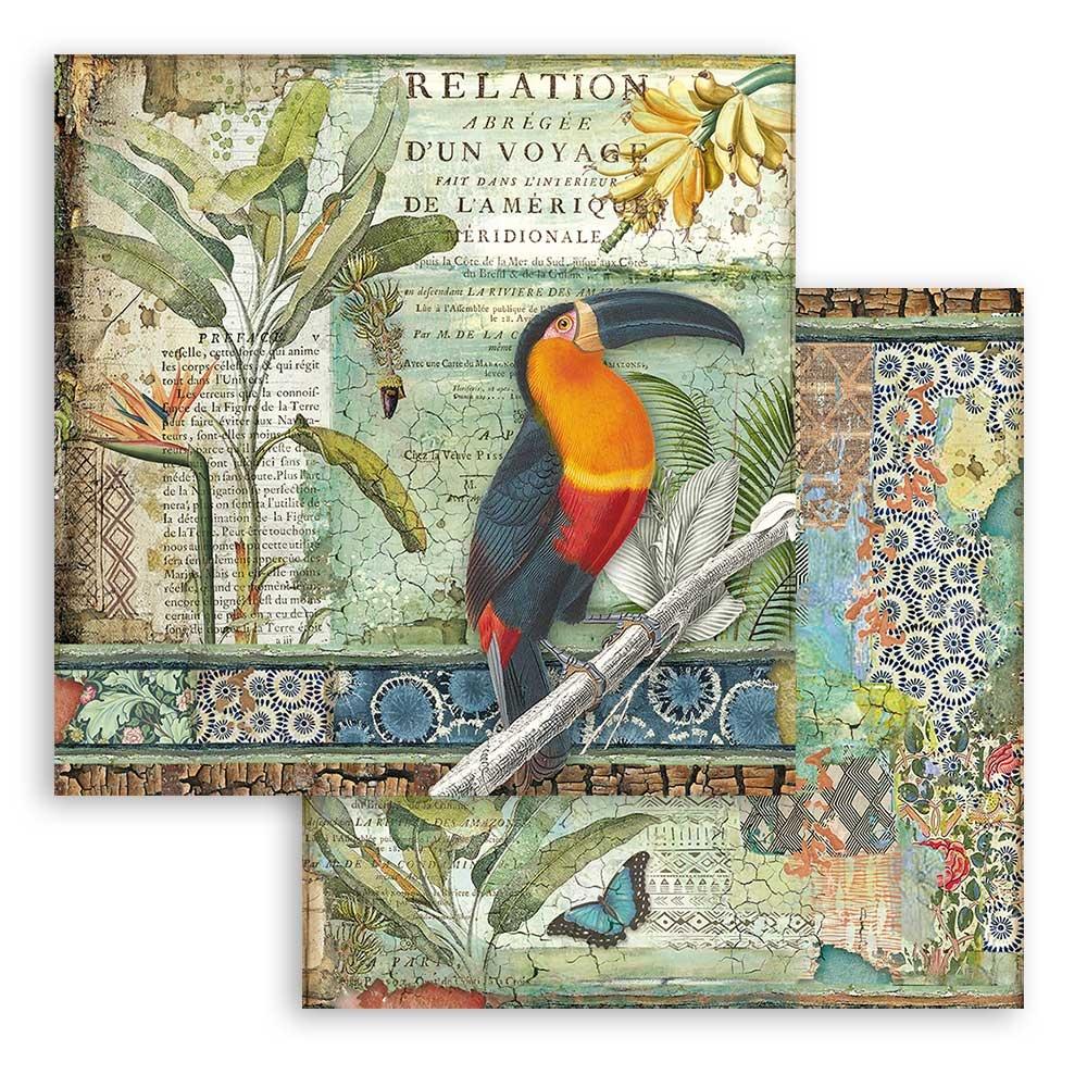 Stamperia Amazonia 12x12 Inch Paper Pack (SBBL83)