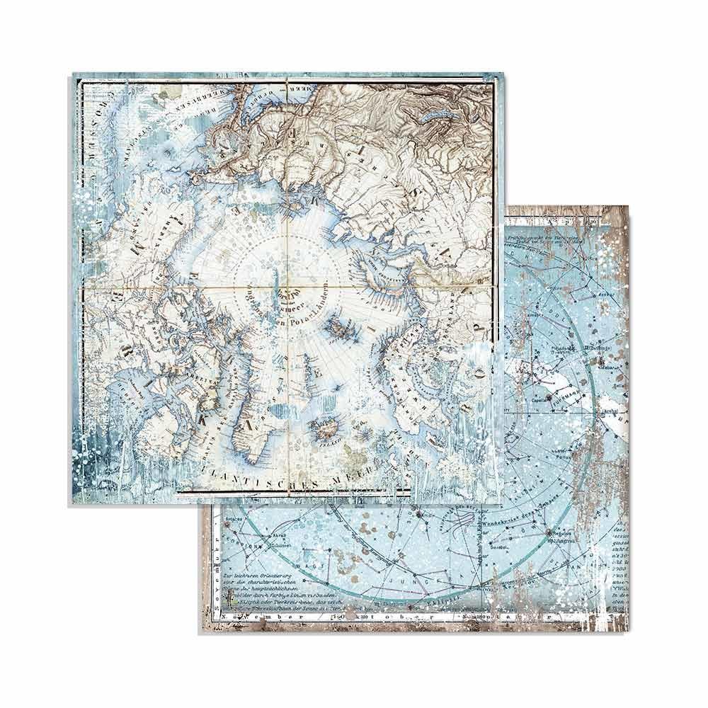 Stamperia Arctic Antarctic 8x8 Inch Paper Pack (SBBS20) -|