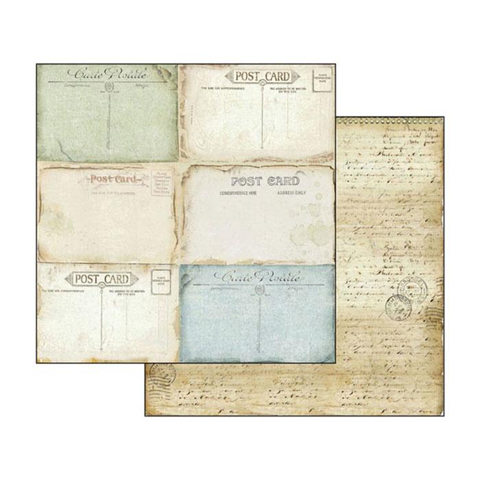 Stamperia Around the World 8x8 Inch Paper Pack (SBBS12) for Scrapbooking