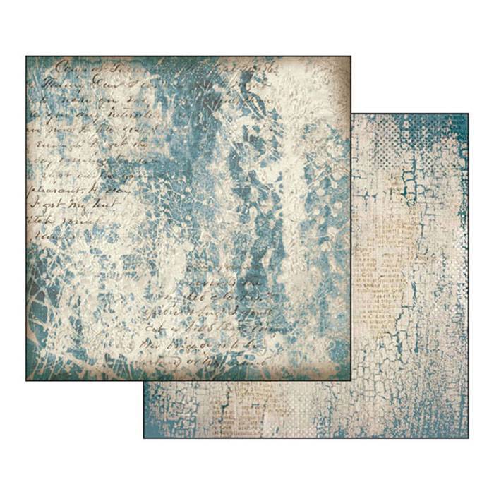 Stamperia Blues 12x12 Inch Paper Pack SBBL26 for Scrapbooking