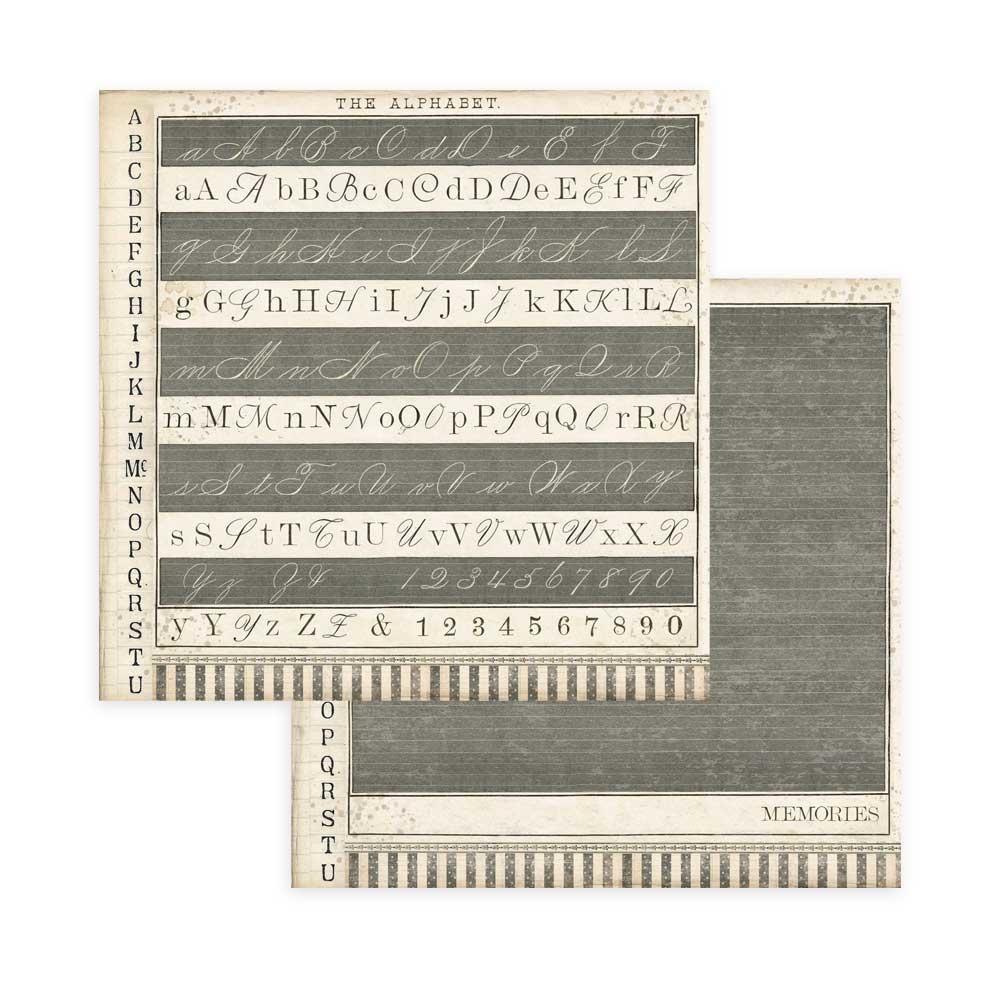 Stamperia Calligraphy 8x8 Inch Paper Pack (SBBS24)