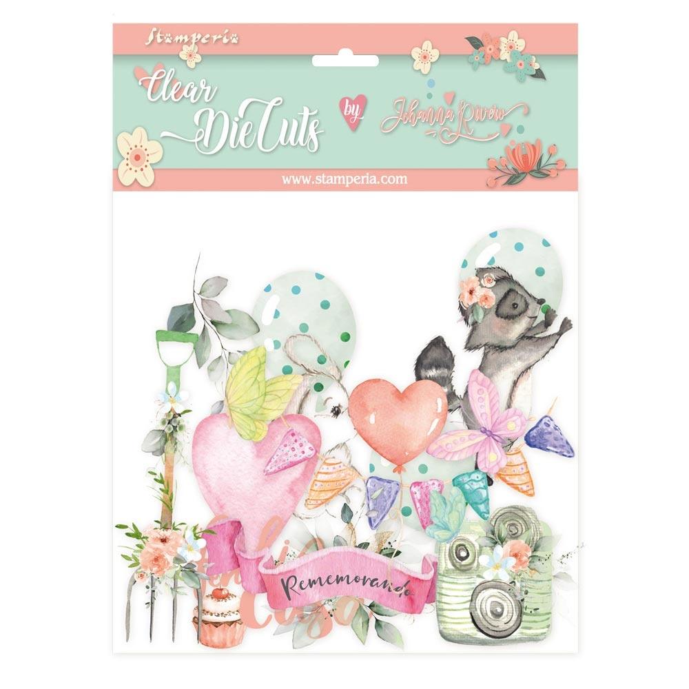 Stamperia Celebration Clear Die Cuts (DFLDCP05)