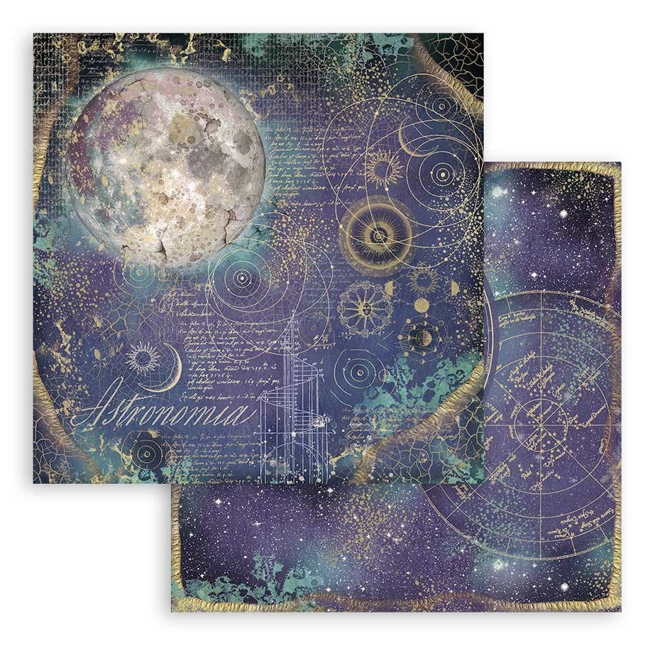 Stamperia Cosmos Infinity 8x8 Inch Paper Pack (SBBS67)