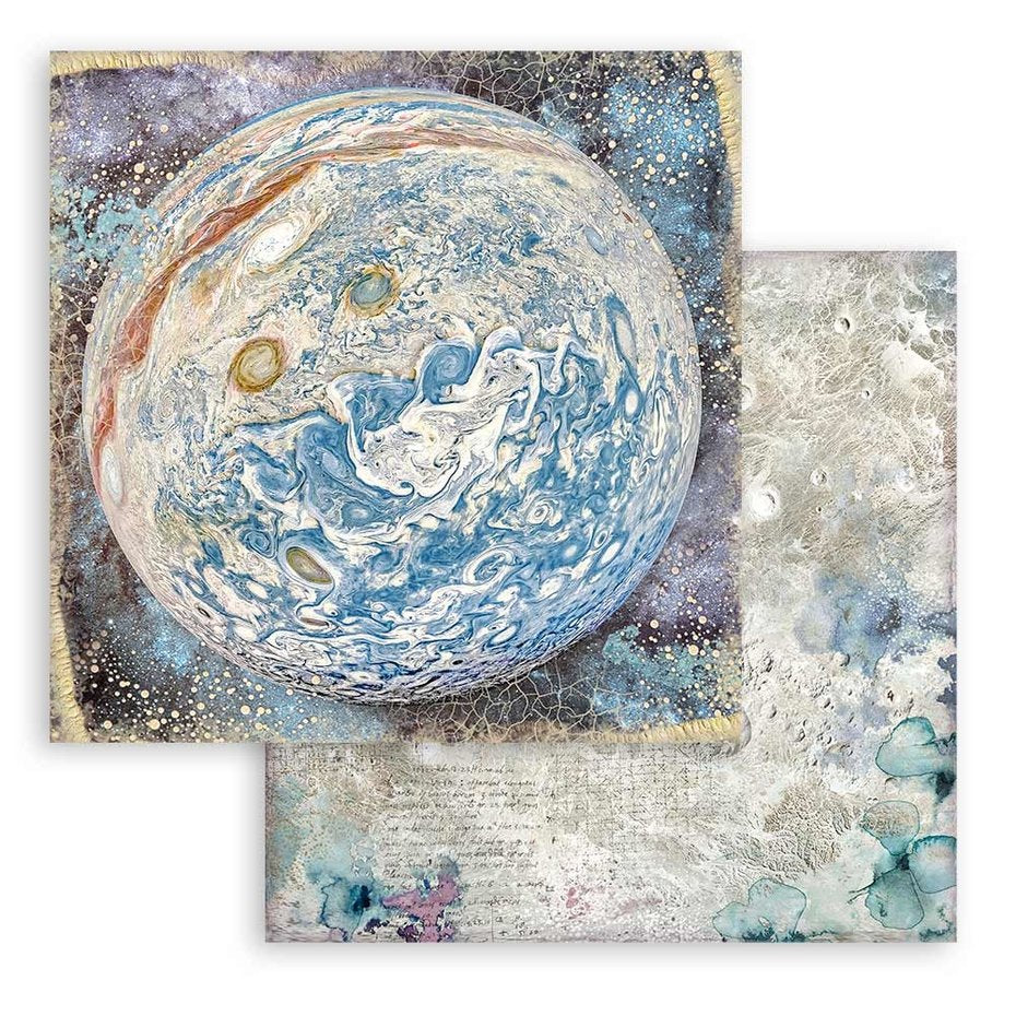 Stamperia Cosmos Infinity Backgrounds 8x8 Inch Paper Pack (SBBS71)