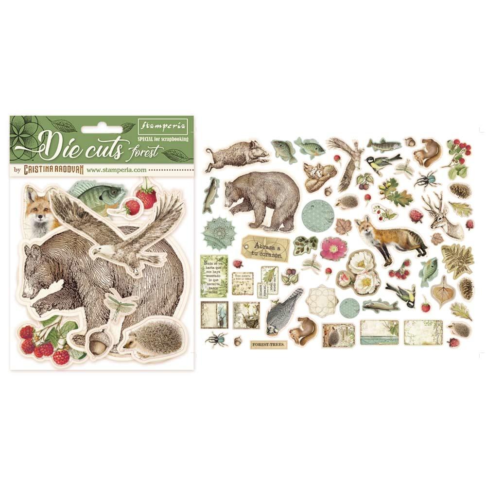 Stamperia Forest Die Cuts (DFLDC02)