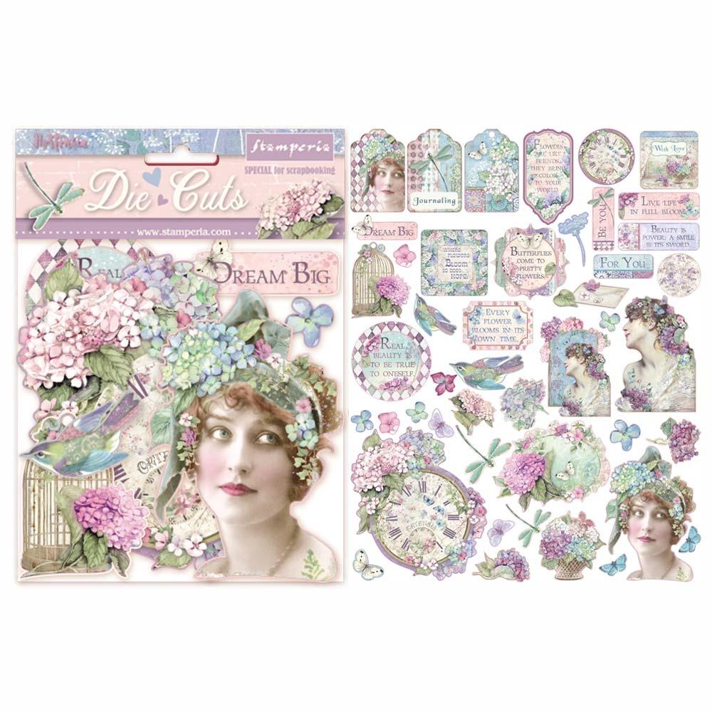 Stamperia Hortensia Die Cuts (DFLDC13)