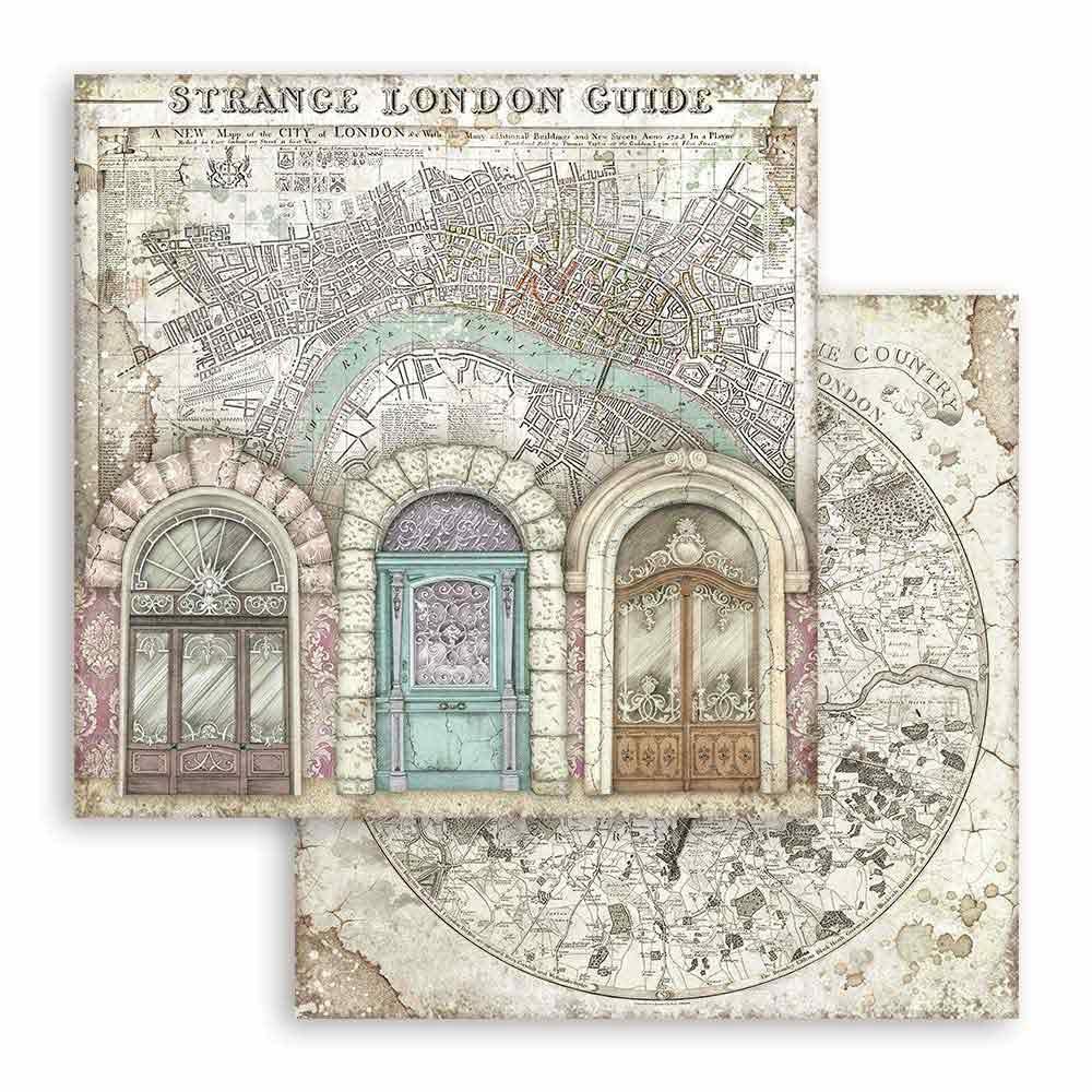 Stamperia Lady Vagabond 12x12 Inch Paper Pack (SBBL82)