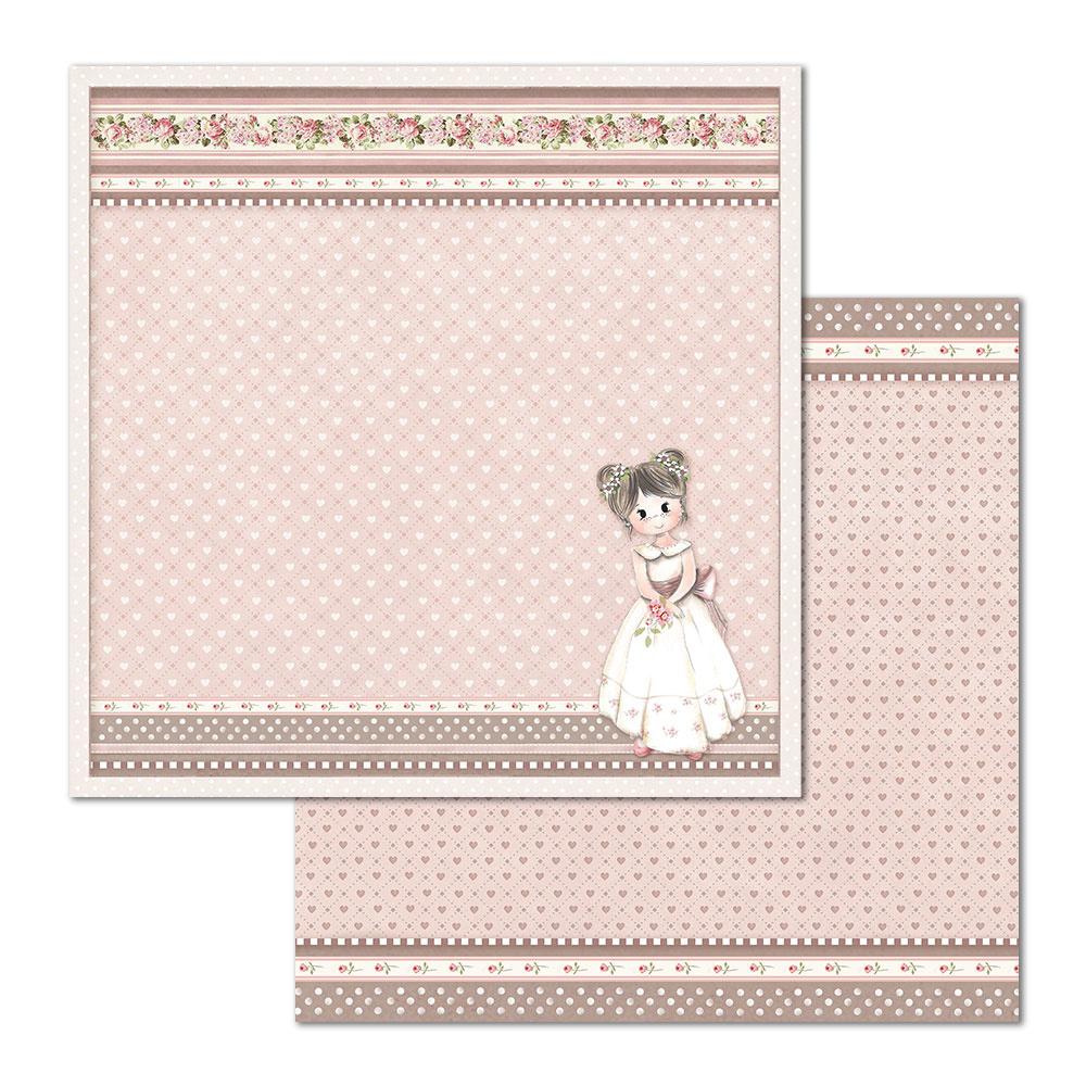 Stamperia Little Girl 12x12 Inch Paper Pack (SBBL67) for Decoupage