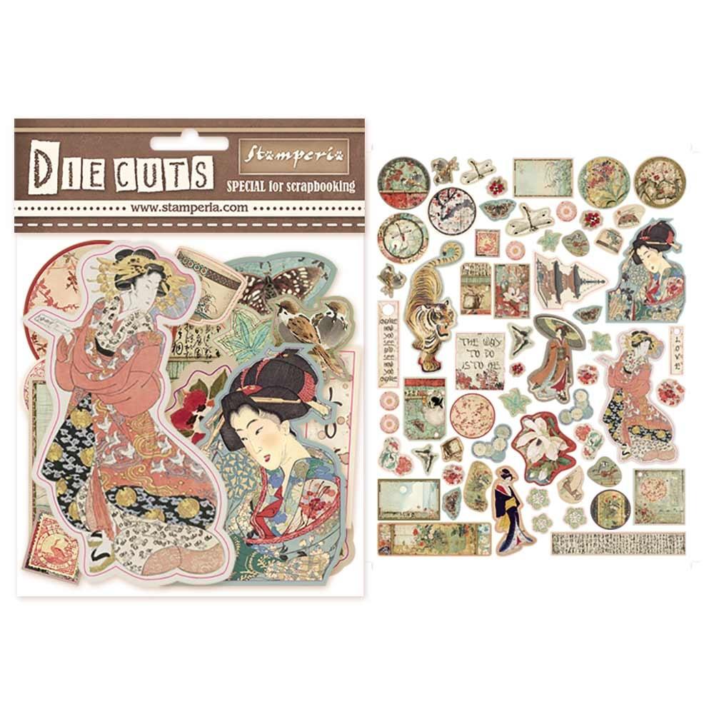 Stamperia Oriental Garden Die Cuts (DFLDC04)