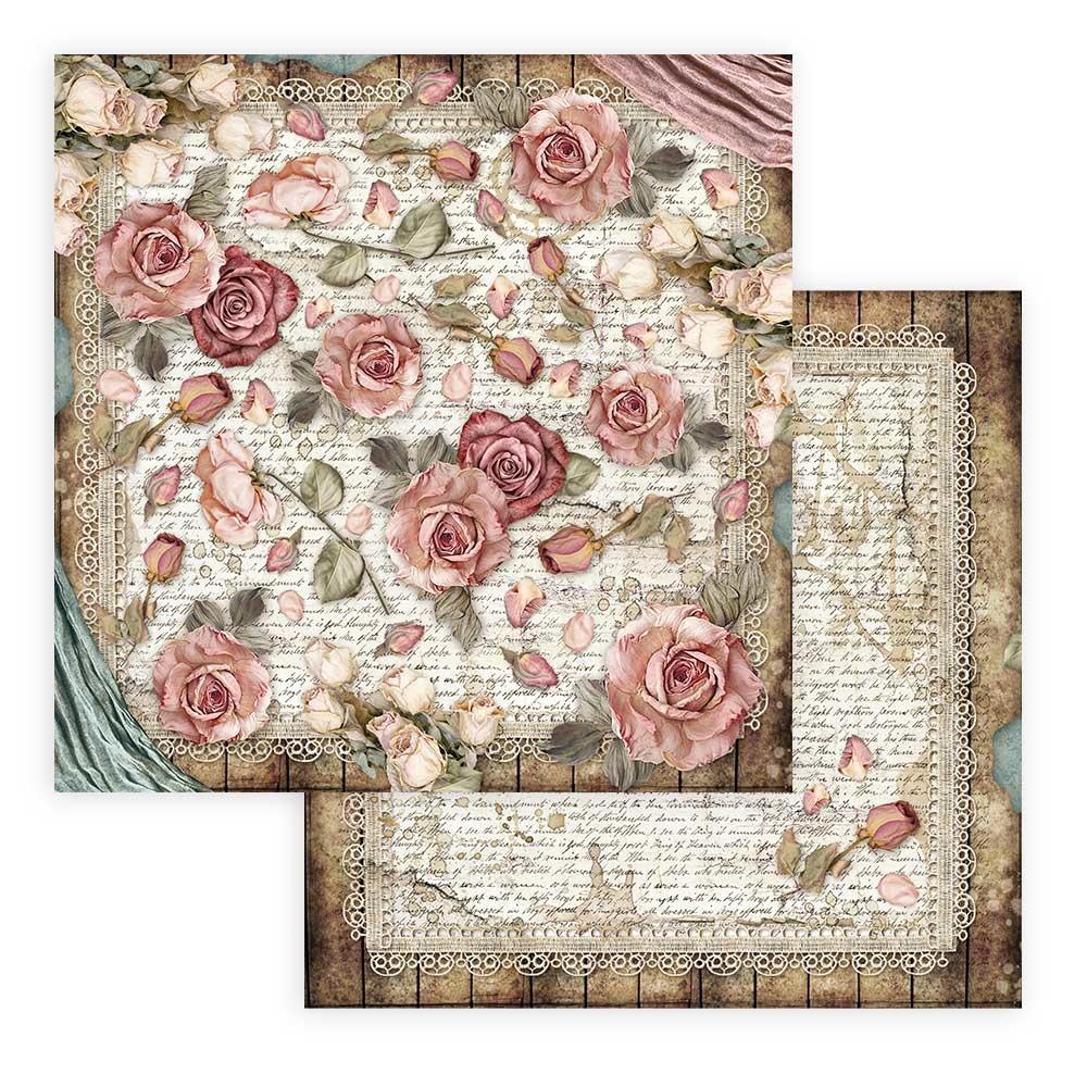 Stamperia Passion 12x12 Inch Paper Pack (SBBL84)