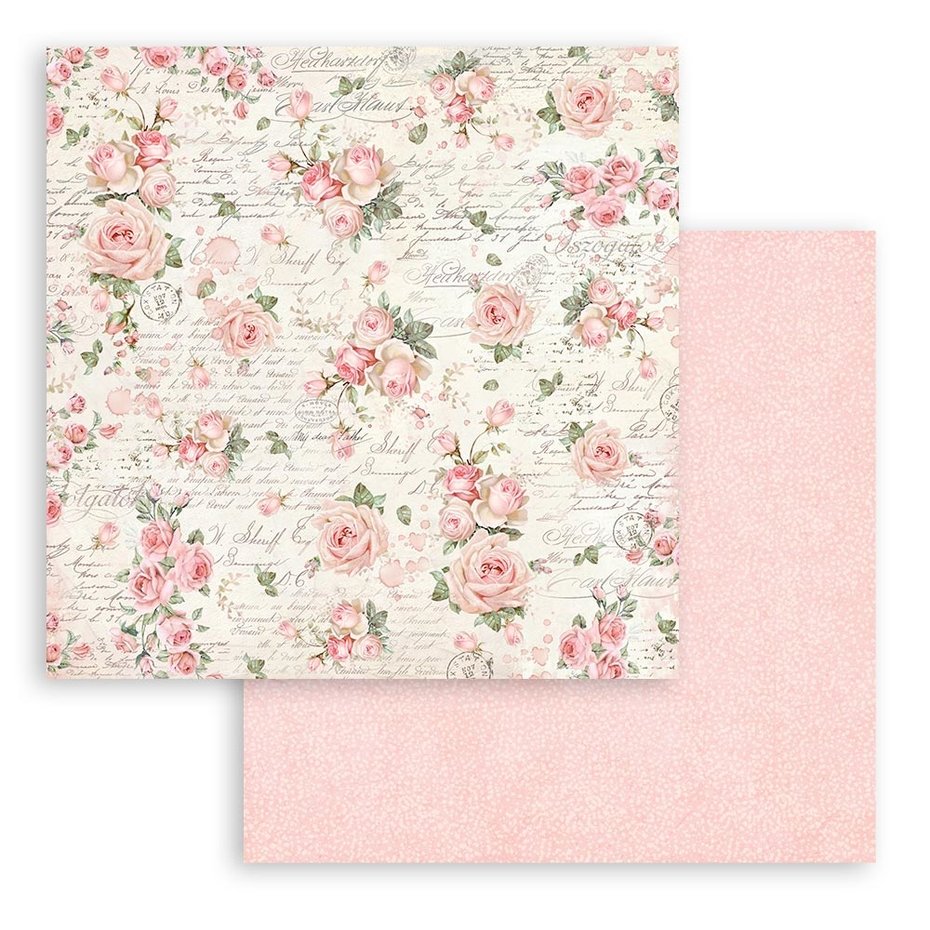 Stamperia Sweet Winter Maxi Background 12x12 Inch Paper Pack (SBBL124)