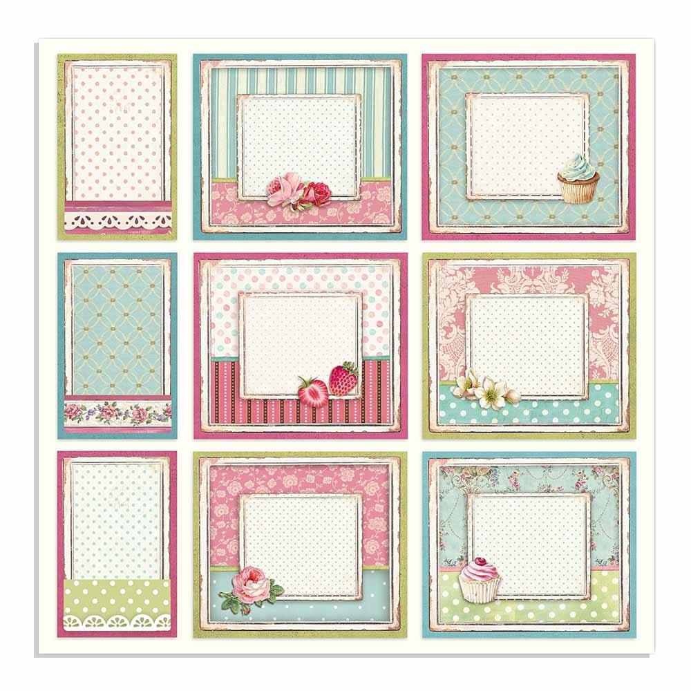 Stamperia Sweety Cakes 12x12 Inch Decoupage Napkin (SBB735)