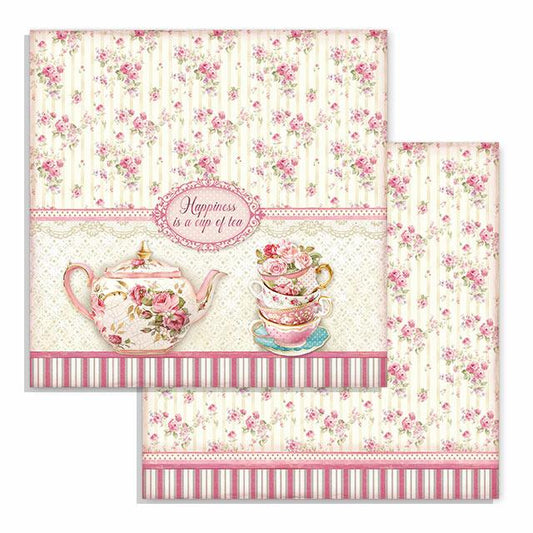 Stamperia Sweety Cup of Tea  Decoupage Napkin (SBB736)