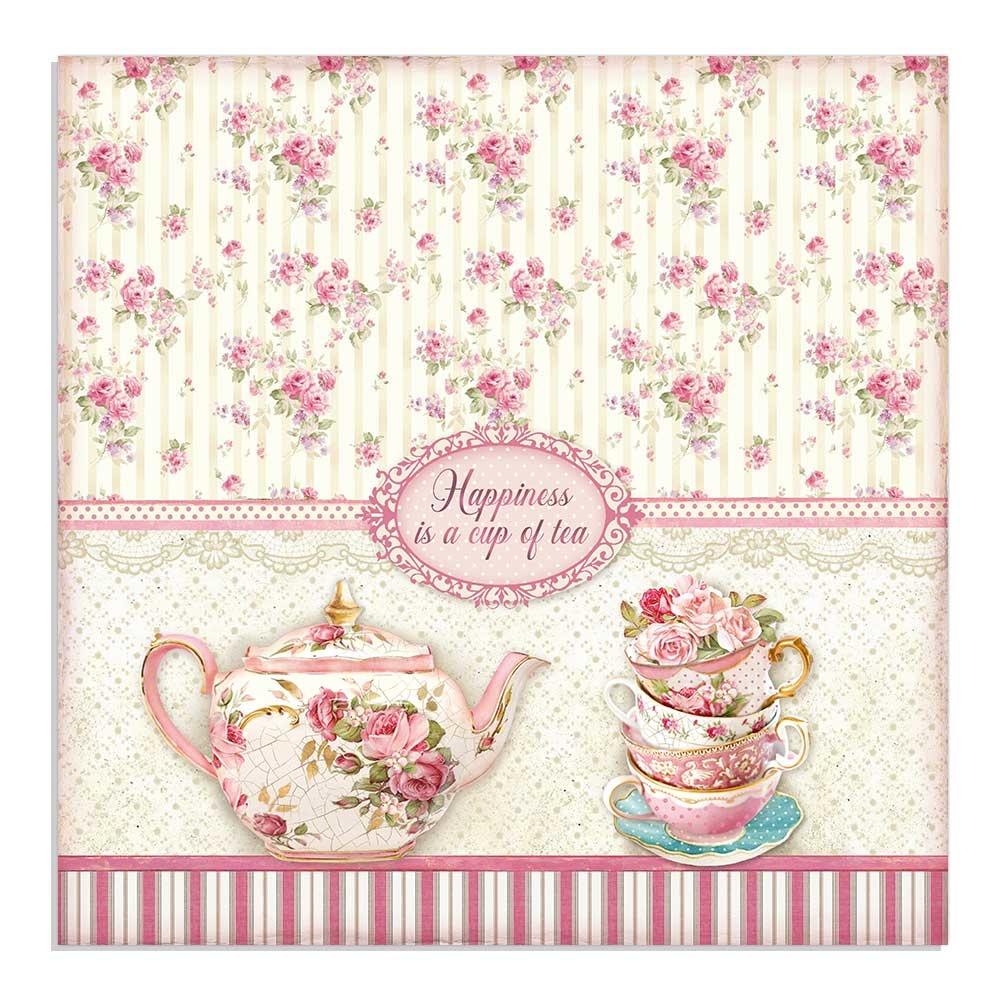 Stamperia Sweety Cup of Tea  Decoupage Napkin (SBB736)